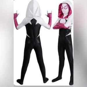 Spider-Man Across The Spider-Verse Gwen Stacy Kids Jumpsuit